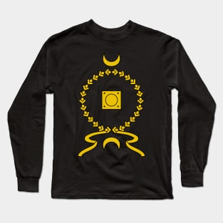 Imperial Roman Shield. Scutum (gold) Long Sleeve T-Shirt